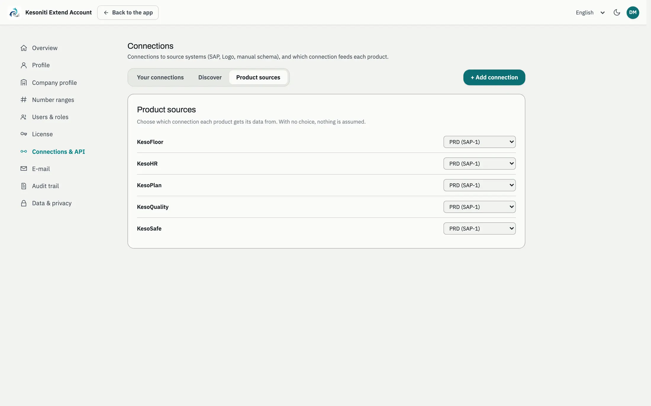 Assign to products